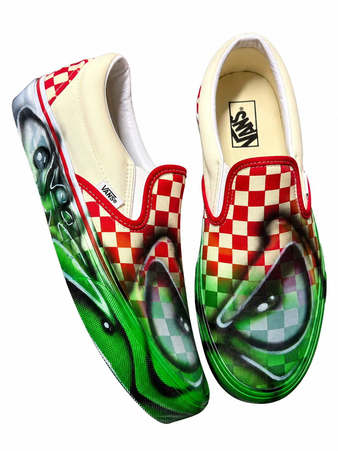 Checkerboard Custom Vans 1 of 1